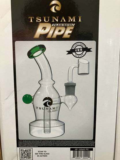 6” Tsunami Egg Mini Dab Rig