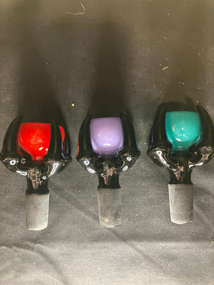 Black Talon Claw Bowl Piece 14mm