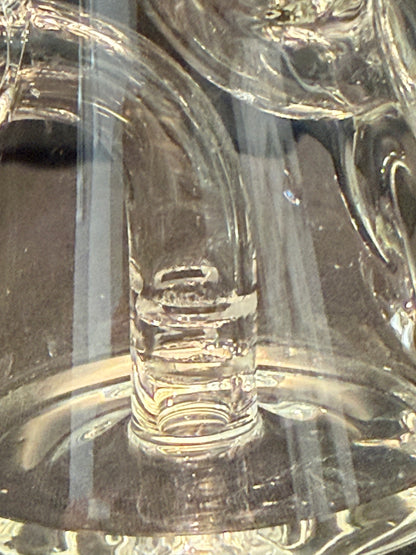 6" Clear Klein Recycler Dab Rig