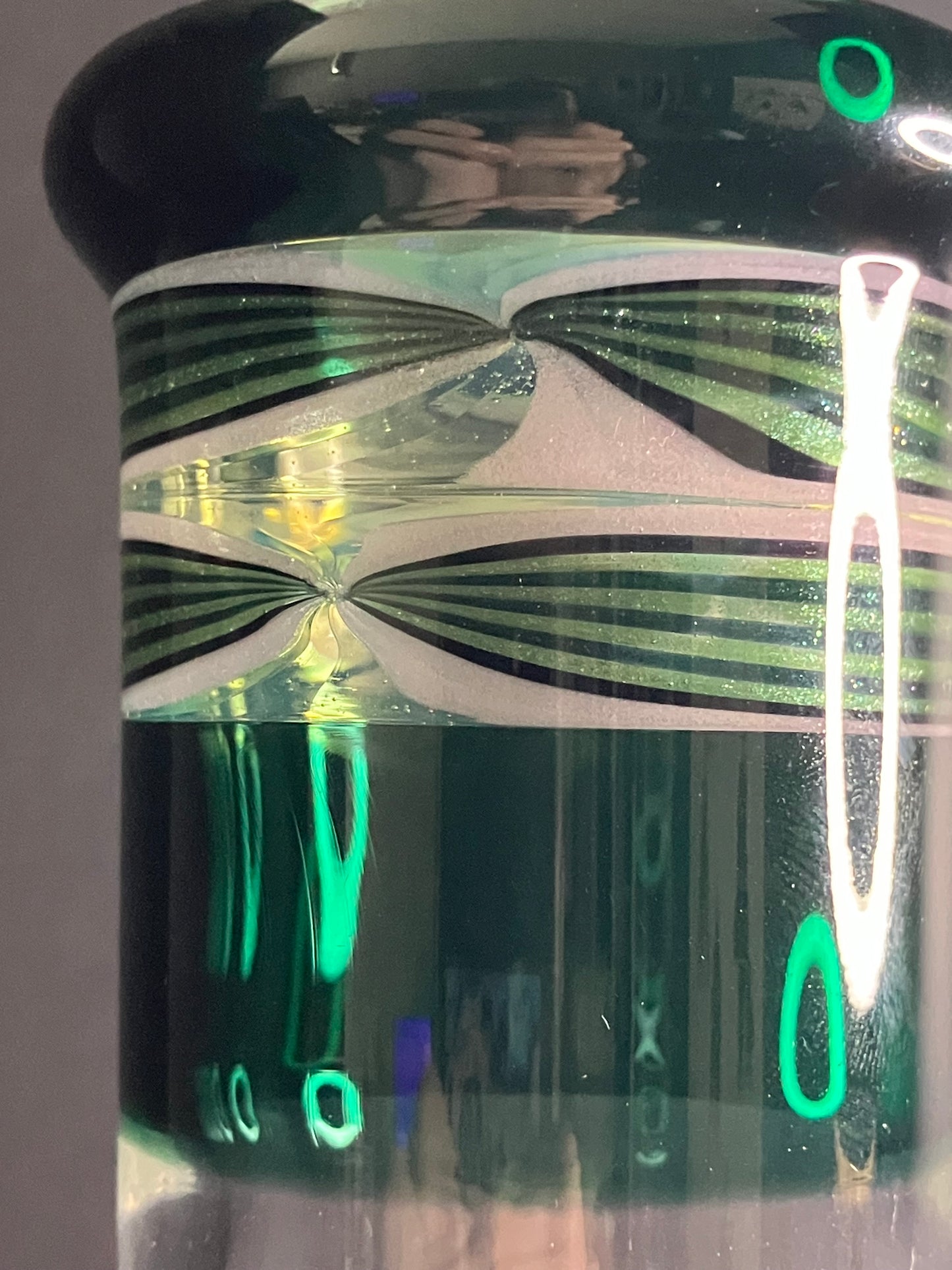 2K Glass Worked Full Accent Bong Set