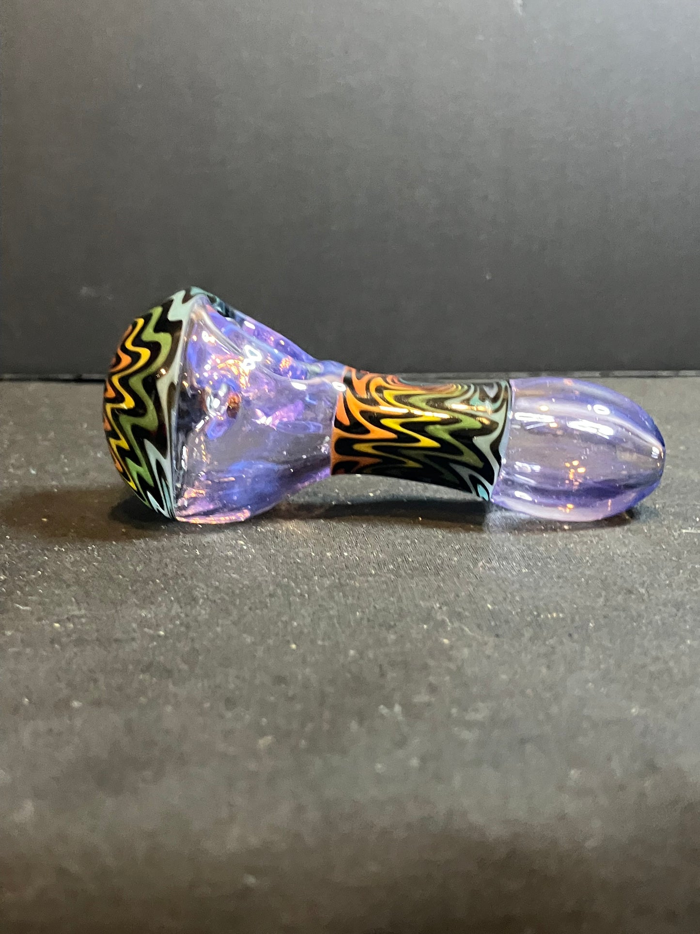4” Color Fumed Wig Wag Pipes