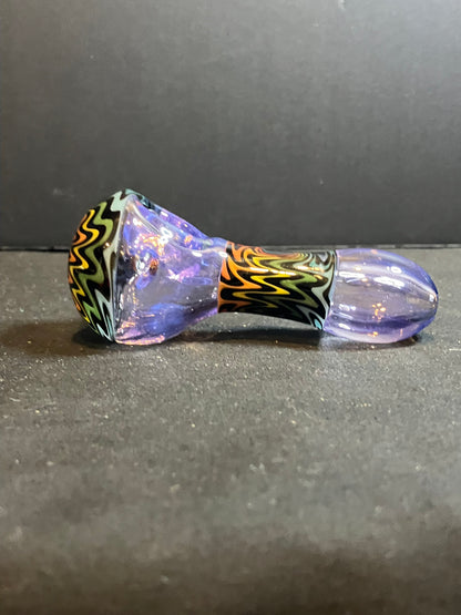 4” Color Fumed Wig Wag Pipes