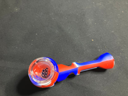 Silicone 4” Hammer Hand Pipe