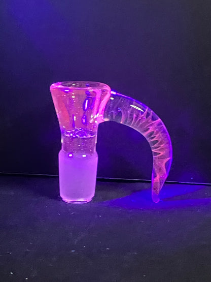 Greek Glass Full Color 18mm 4 Hole Slide