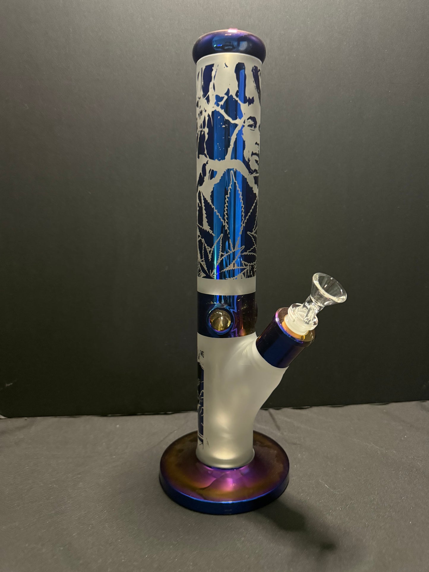 14.5" Sandblasted Holofoil Straight Tube
