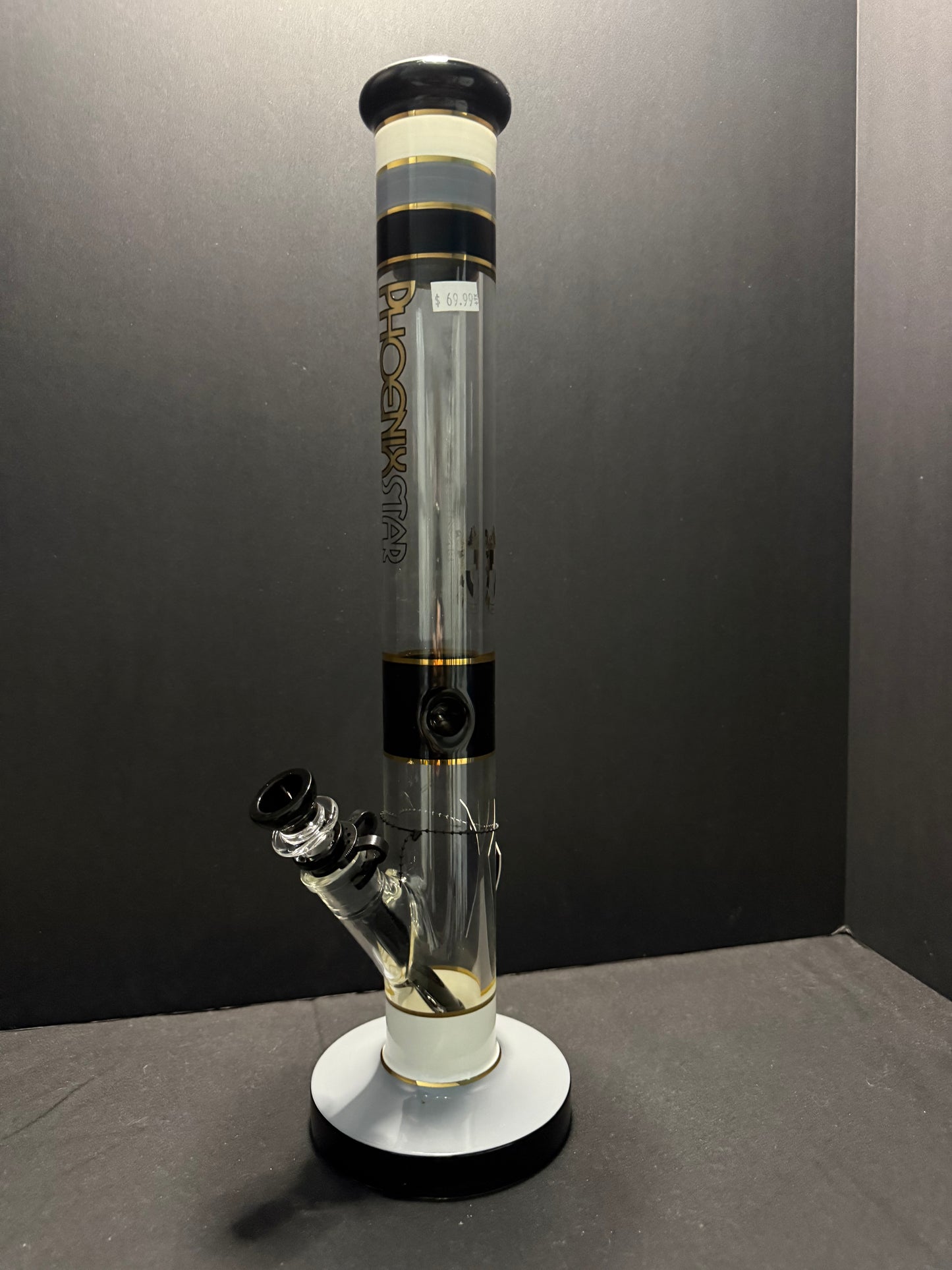 18" Phoenix High Class Straight Tube Bong