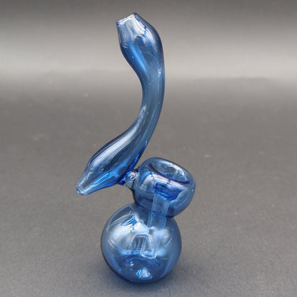 5" Solid Color Simple Glass Bubbler - Avernic Smoke Shop