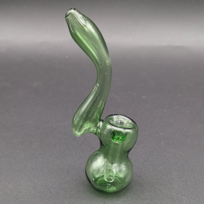 5" Solid Color Simple Glass Bubbler - Avernic Smoke Shop