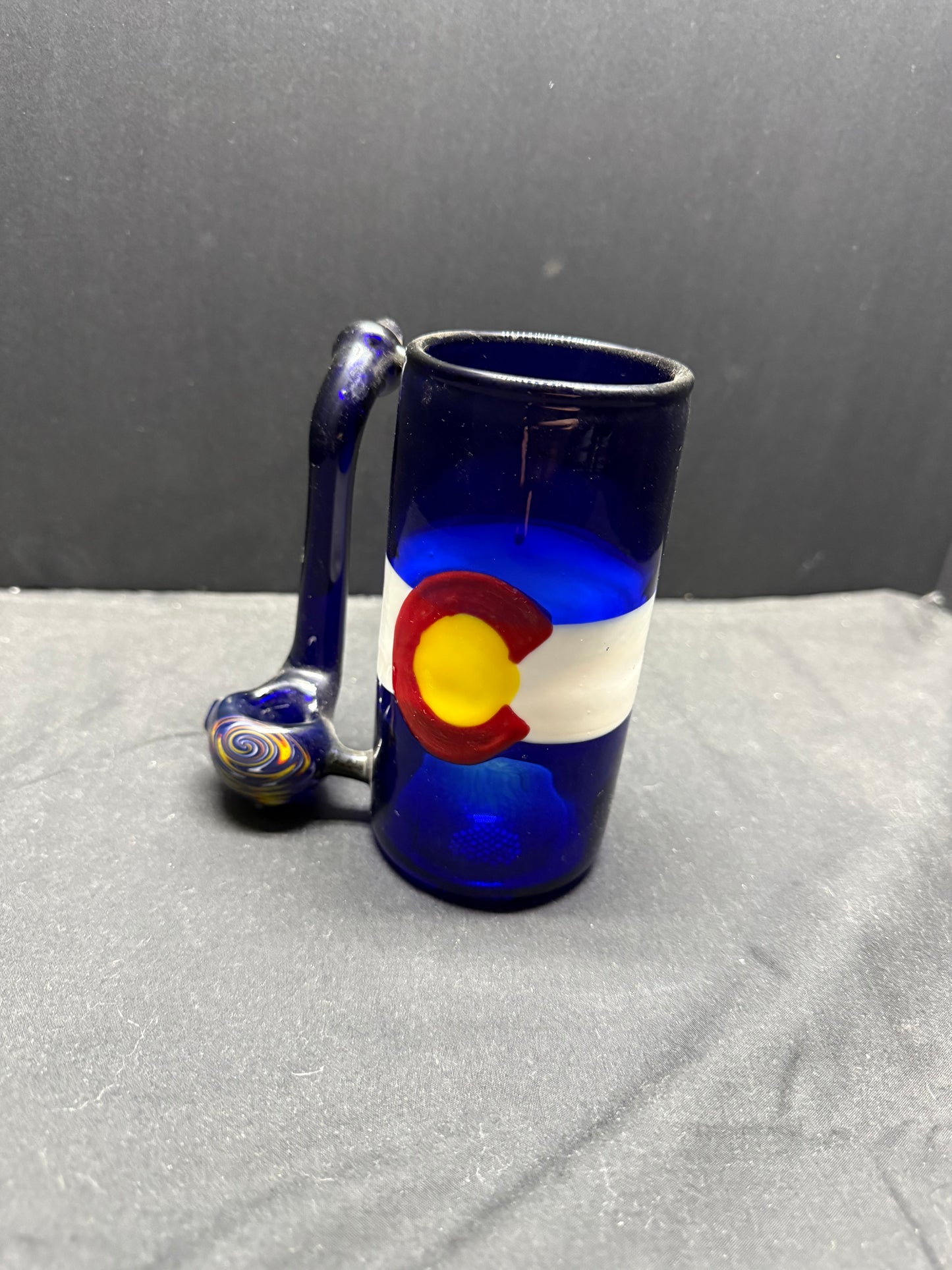 Colorado Glass Bowl Handle Mug