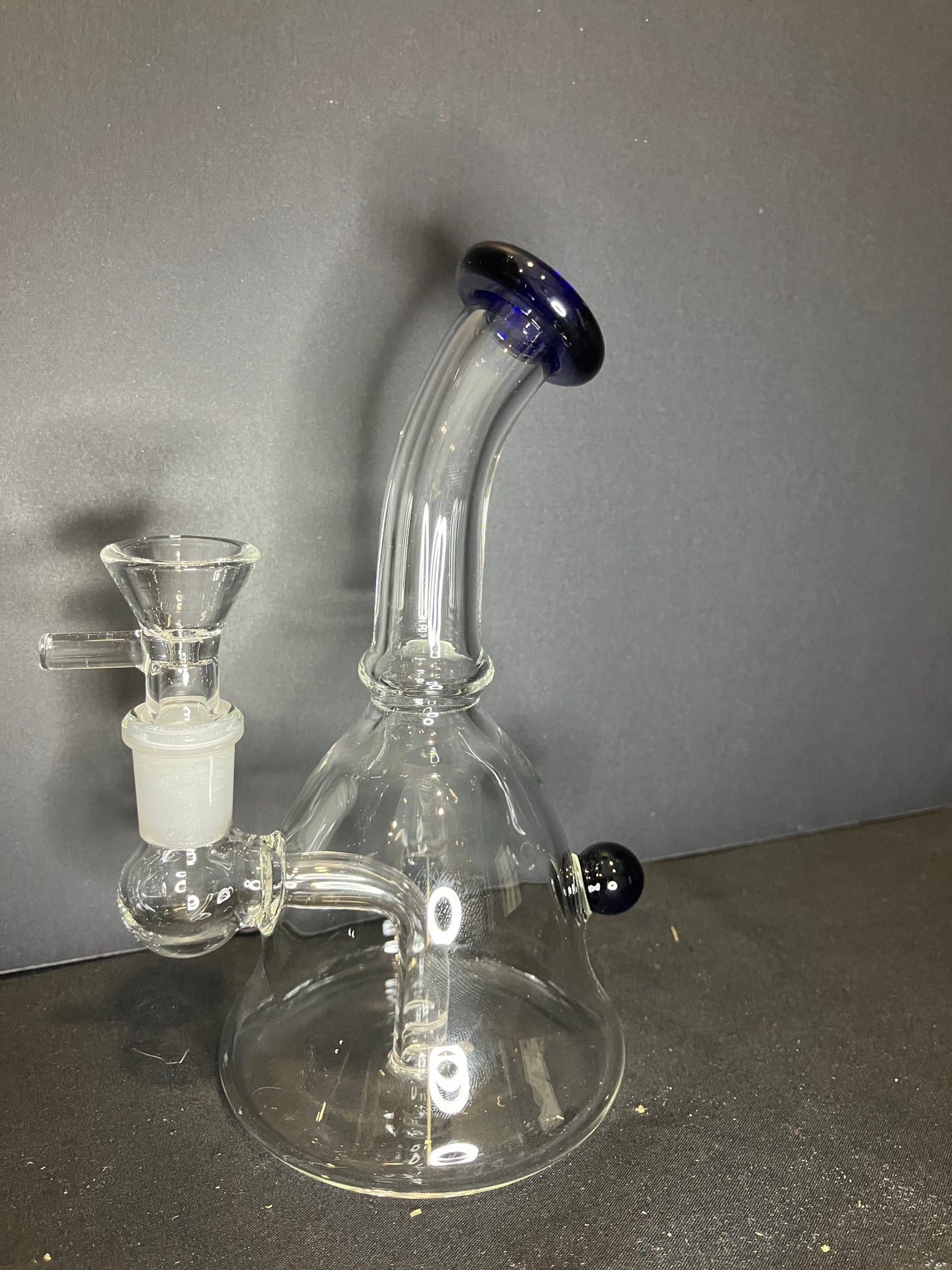 6” Bent Neck Slitted Perc Rig