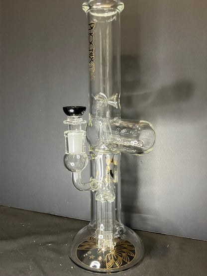 Phoenix 14” Tree to inline Hollow Foot Bong