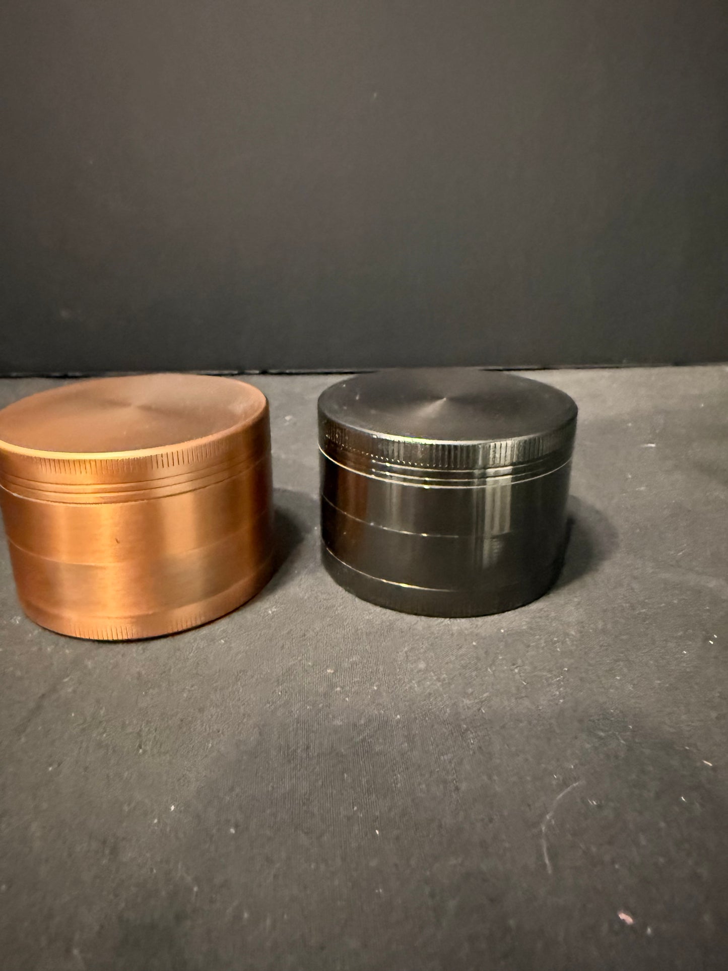 Solid Color 4 Piece Zinc Herb Grinder