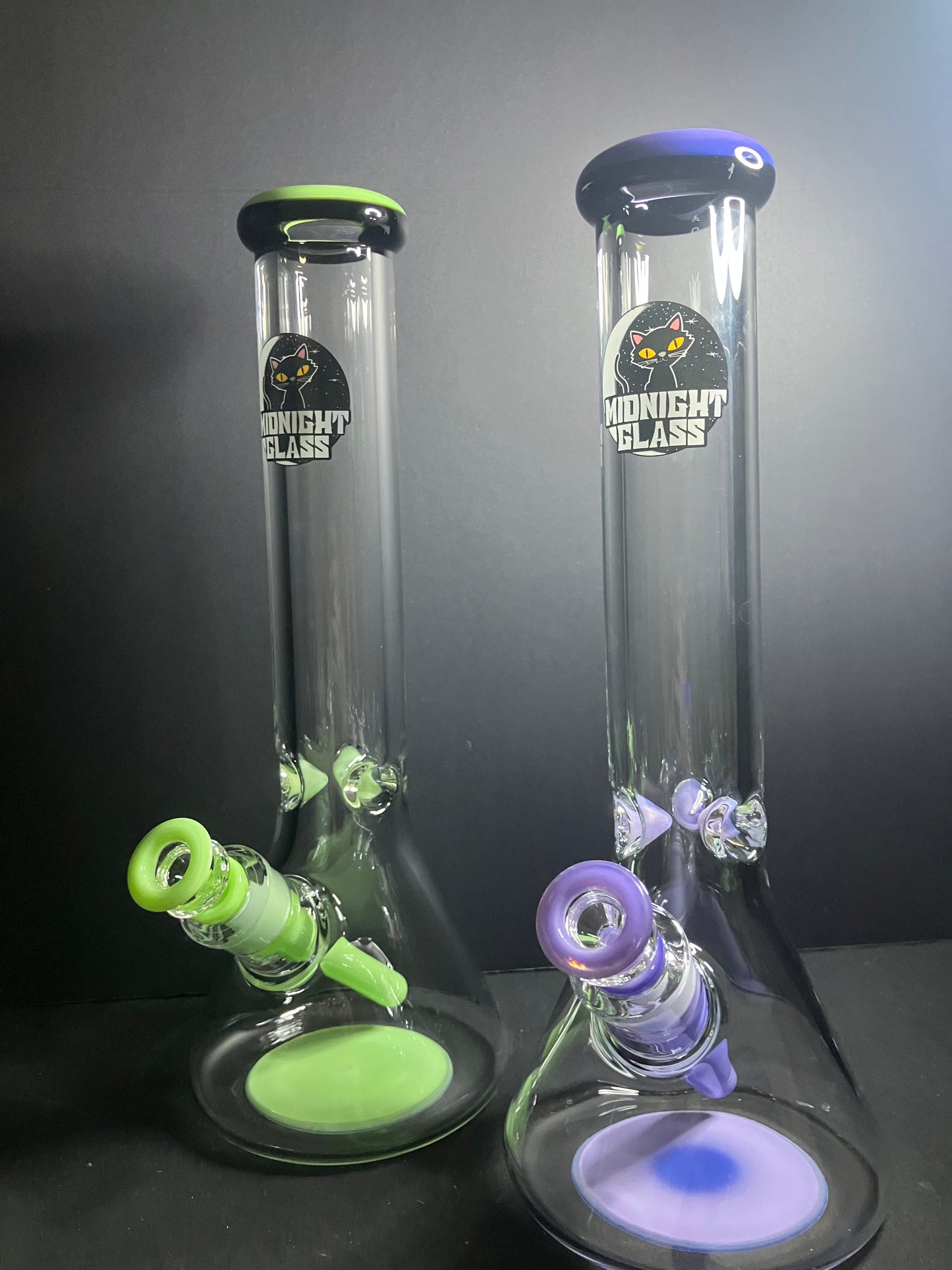 Midnight Glass 14" 9mm Beaker Bong