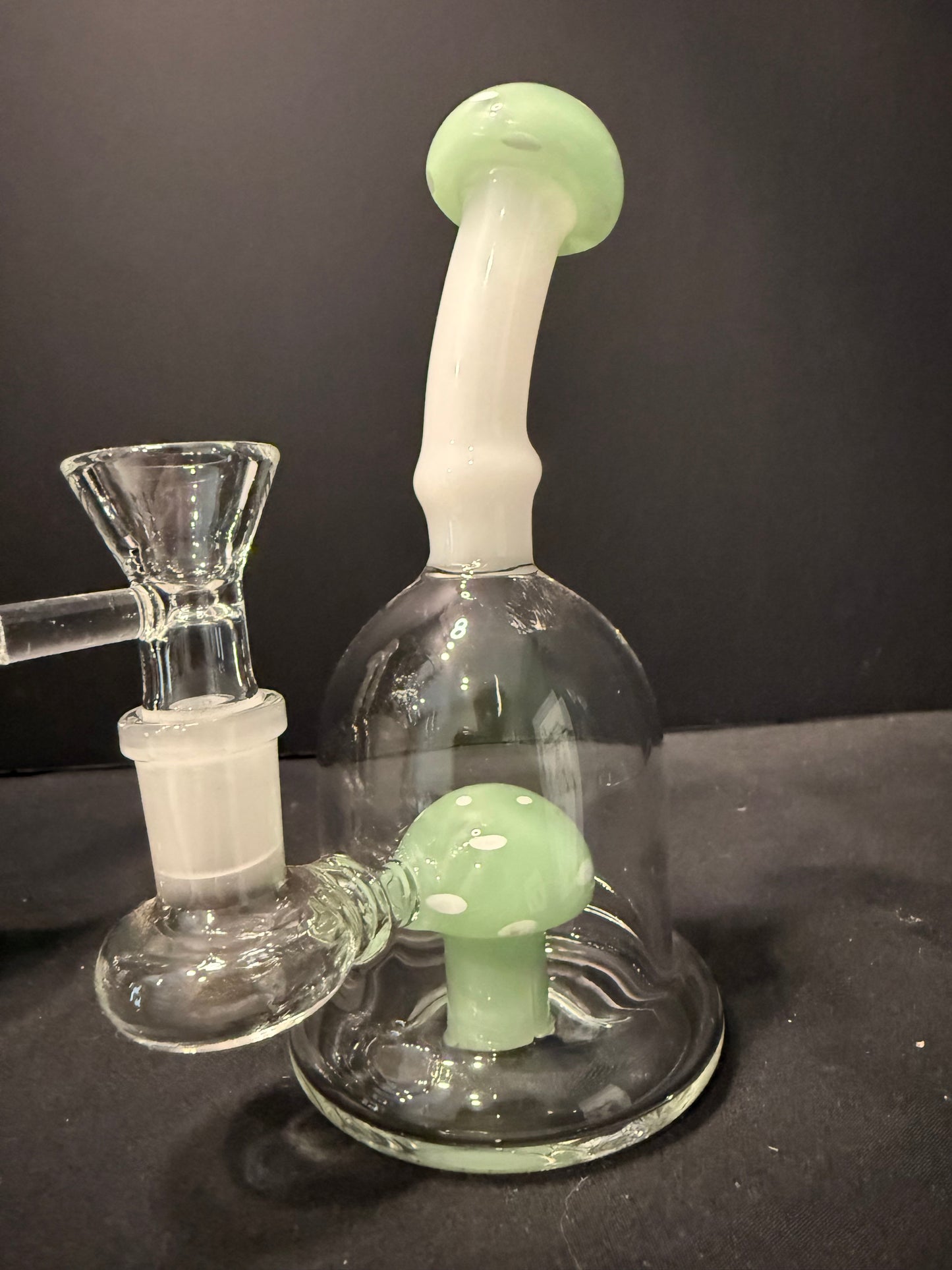 6" Mushroom Perc Bent Neck