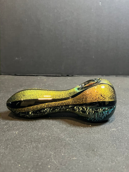 Full Dichro Rainbow Hand Pipe 4”
