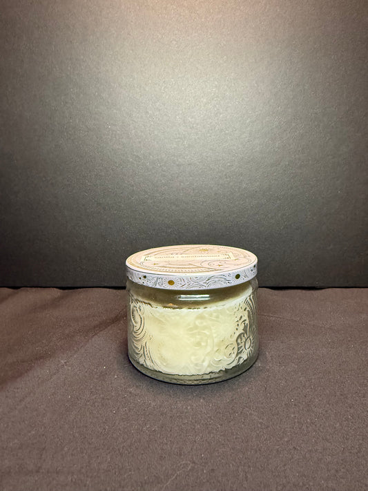 Small Homemade Candle