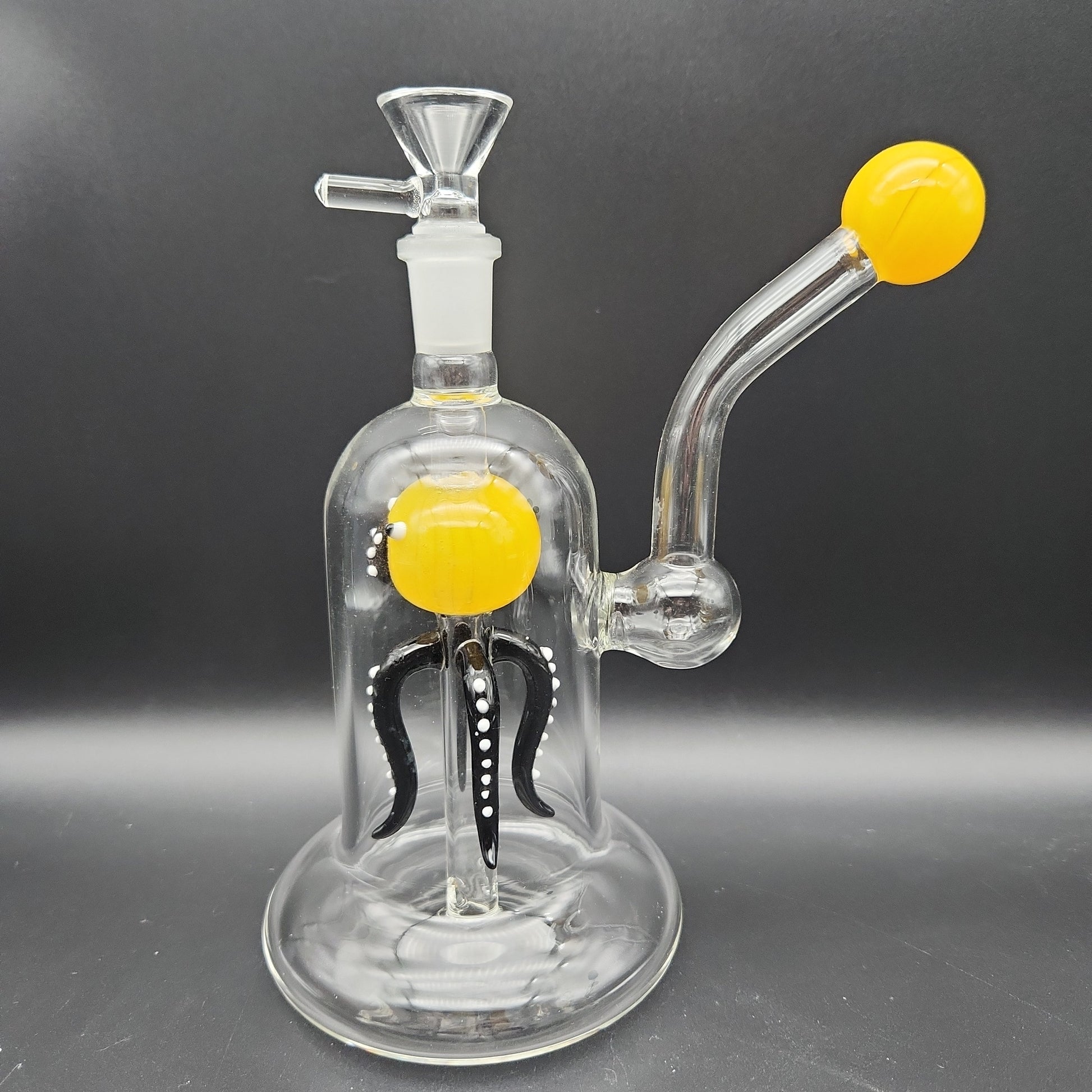 7.5" Upright Friendly Squid Bubbler - Avernic Smoke Shop