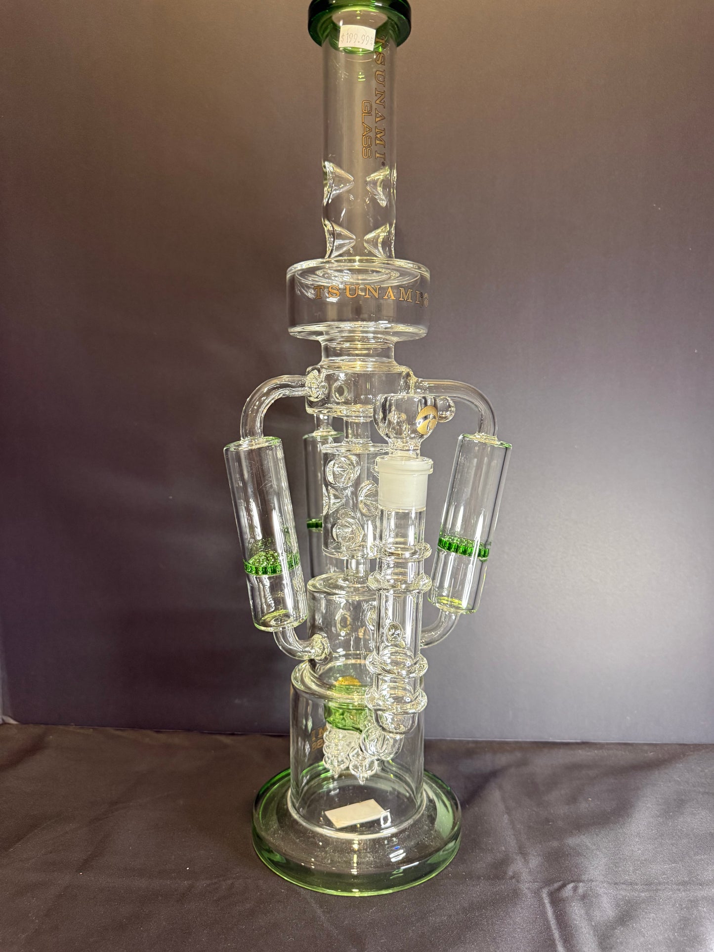 21" Tsunami Electric ShowerHead Triple Honeycomb