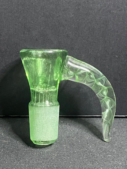 Greek Glass Full Color 18mm 4 Hole Slide