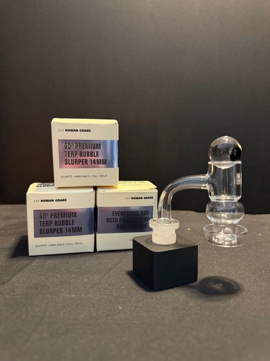 Human Grade Full Weld Terp Bubble Slurper Banger