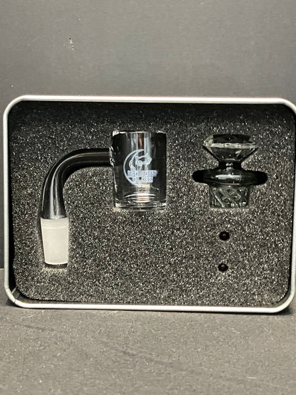Midnight Quartz XL Banger Vortex Set 14mm 90 Degrees