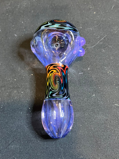 4” Color Fumed Wig Wag Pipes