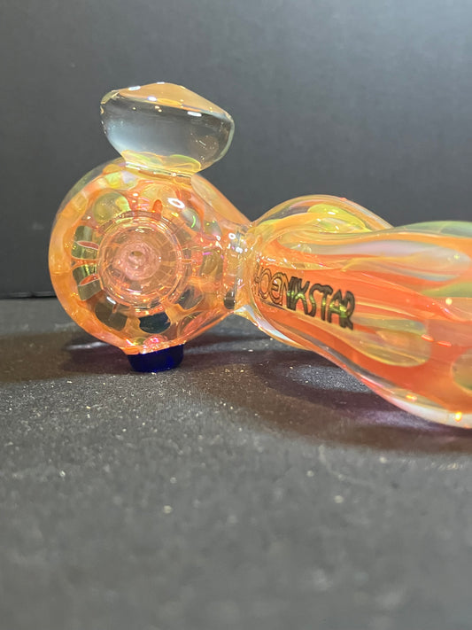 Phoenix Gold Fumed 5.5” Standing Bubbler