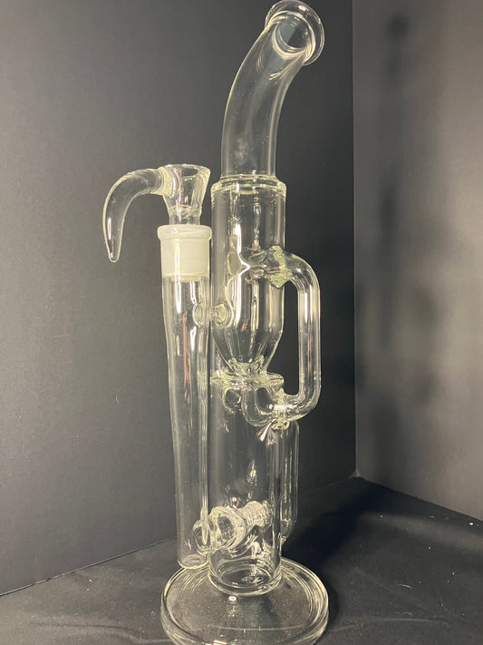 Greek Glass 16.5" Recycler 2.0 Bong