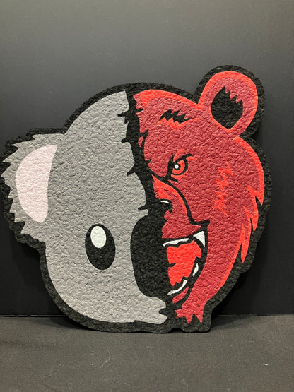 Bear Quartz x Moodmats Dab Mat | BQ x Koala Puffs | 8”