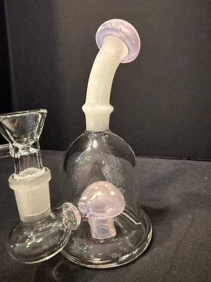 6" Mushroom Perc Bent Neck