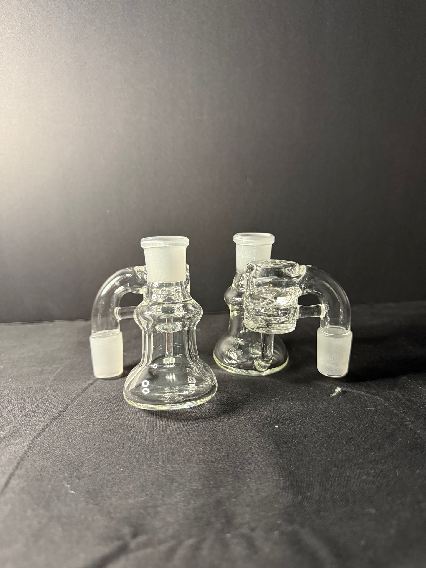GREEK GLASS 18MM ASH CATCHER W/ SPLASH GUARD