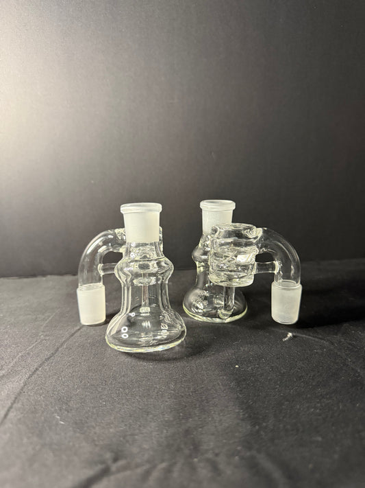 GREEK GLASS 18MM ASH CATCHER W/ SPLASH GUARD