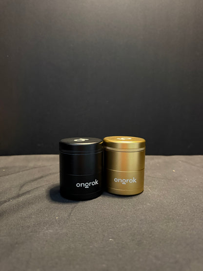 ONGROK Flower Petal Toothless Aluminum Storage Grinder 2.2"