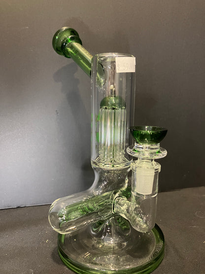 Phoenix 8” Inline to Tree Bent Neck Bong