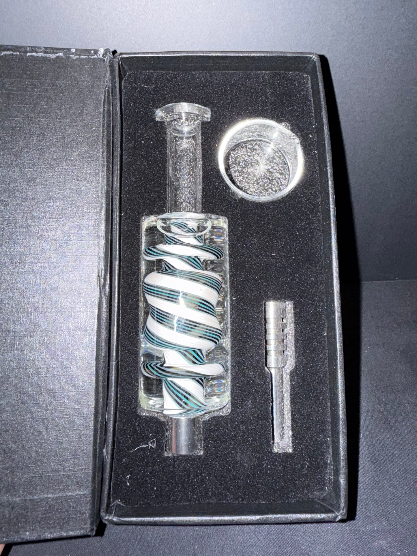 PHOENIX GLYCERIN COIL NECTAR COLLECTOR - THREADED TIP