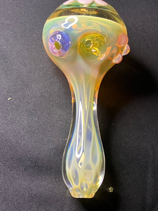 4.5” Fumed Heady Flower Pipe
