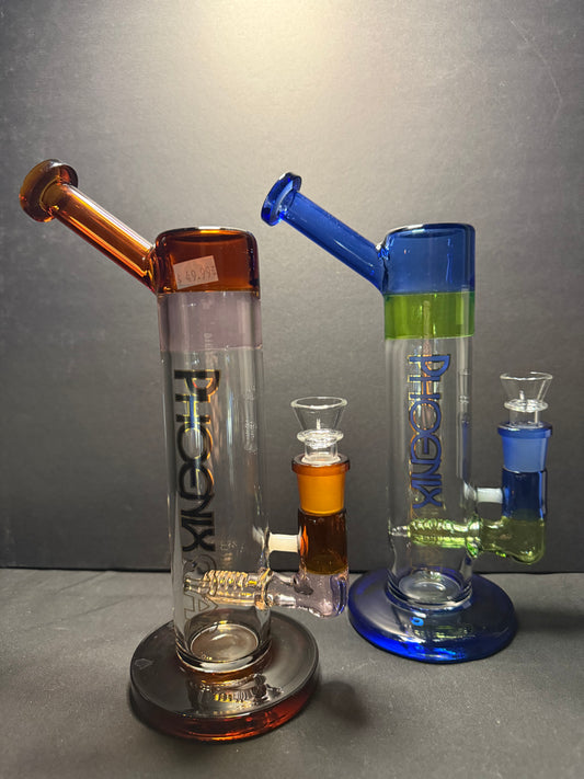 Phoenix 12" Bi-Color Bent Neck Tube