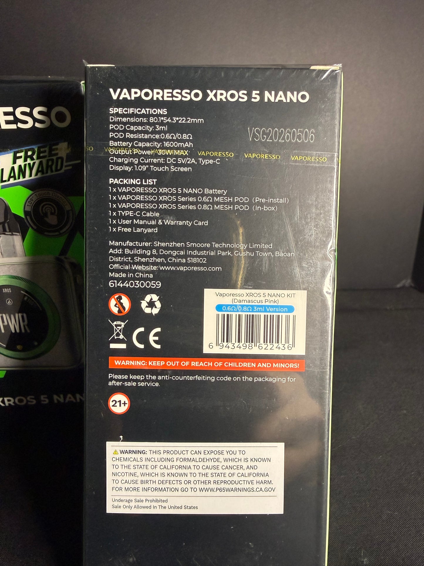 Vaporesso - XROS 5 Nano