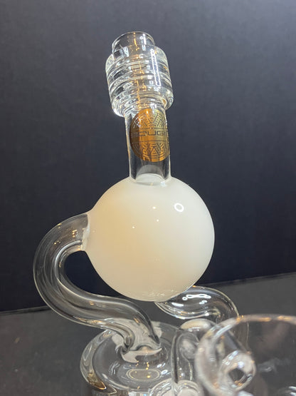 Bougie Glass 6” Orbit Recycler Dab Rig