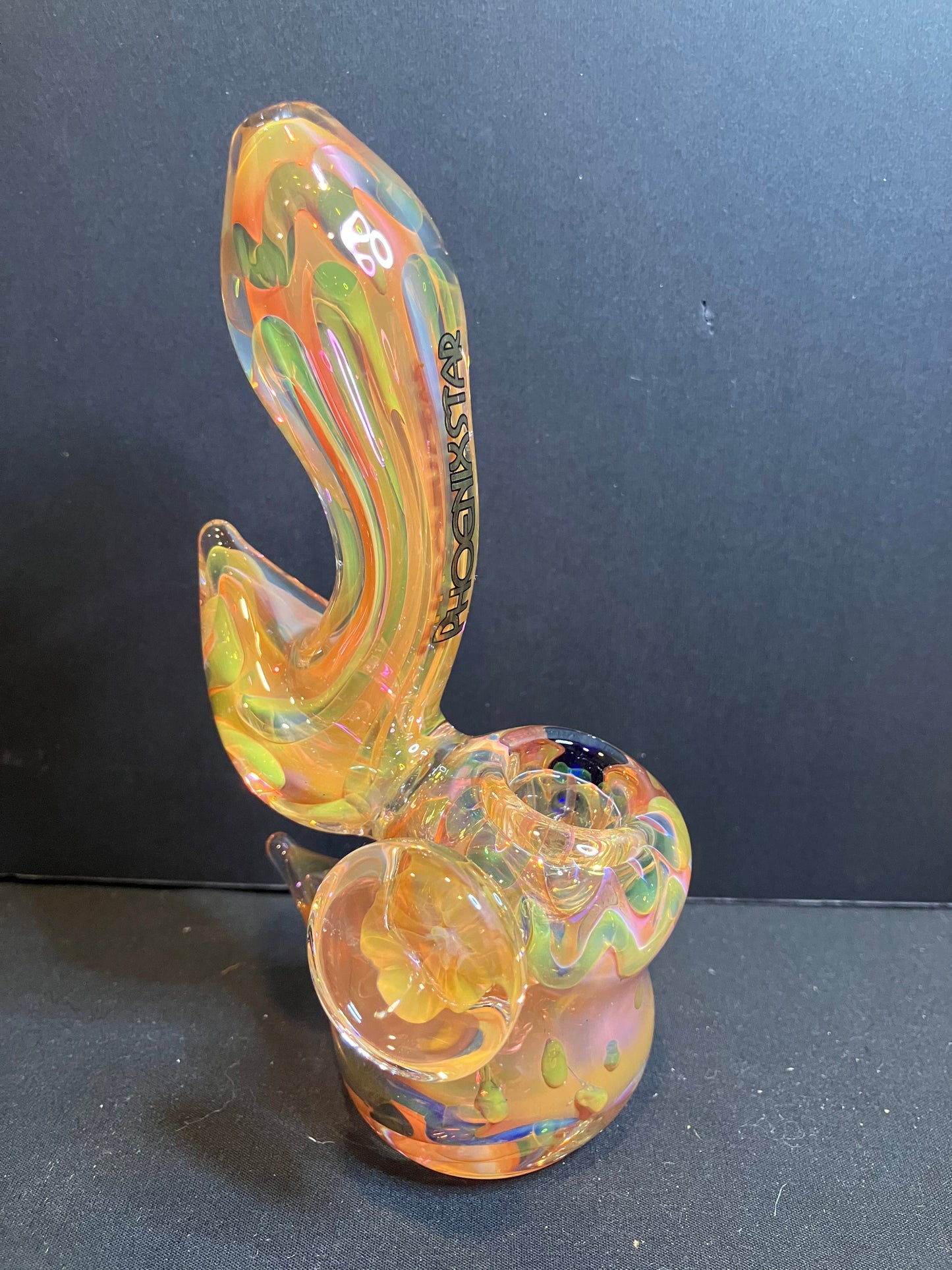 Phoenix Gold Fumed 5.5” Standing Bubbler