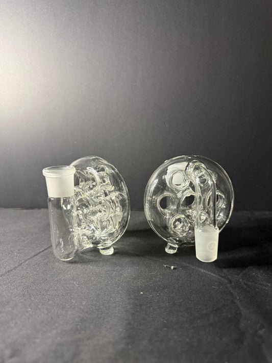 Greek Glass 18mm Swiss Ash Catcher