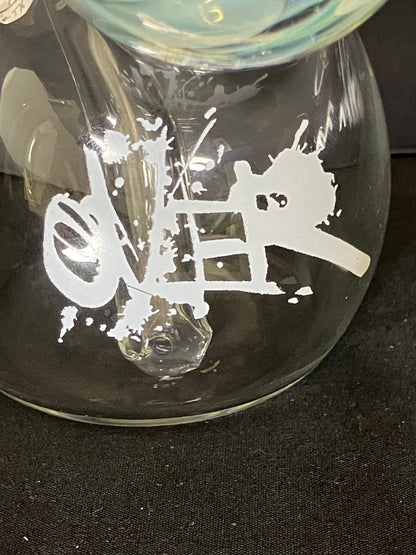 5” Ghost Fumed Heady Mini Bong - by Over__Glass