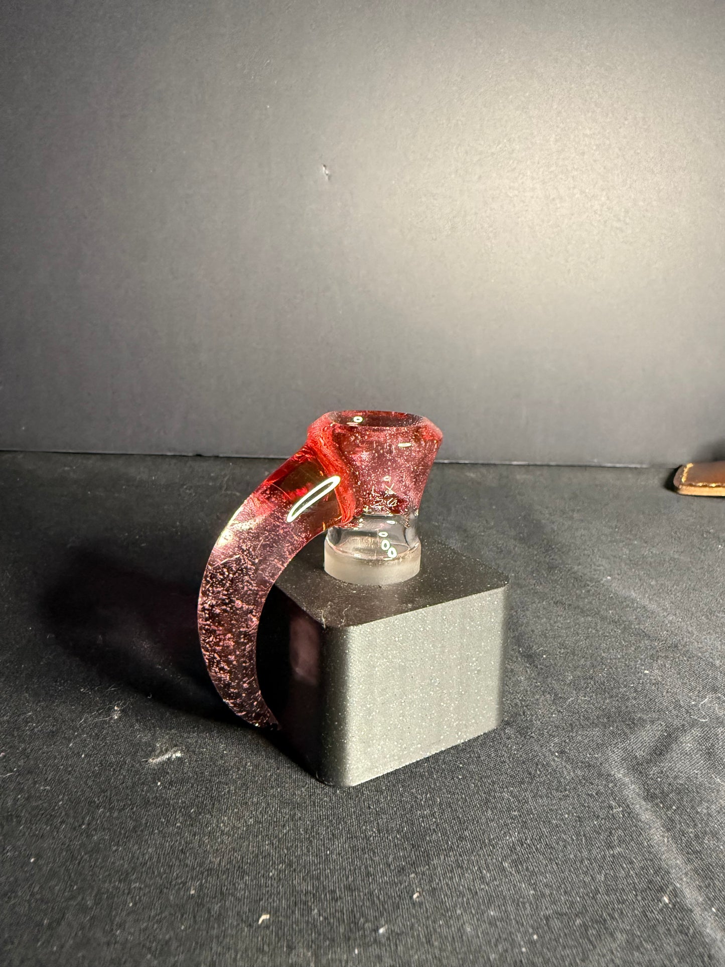 LX1984 Pink Lollipop/Gold Ruby Chaos 18mm Slide
