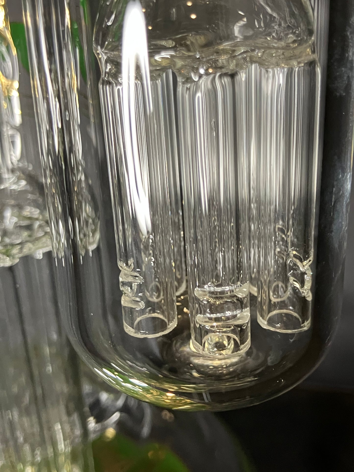 Phoenix 14” Dual Tree Perc Hollow Foot Bong