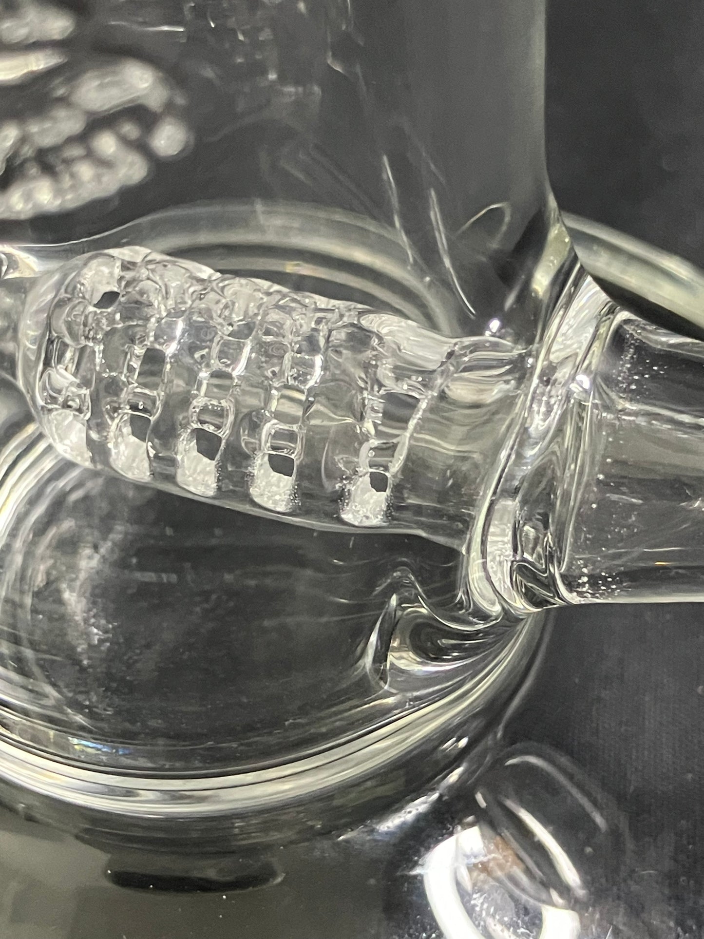 2k Glass 13” Inline + Fab Egg Bong