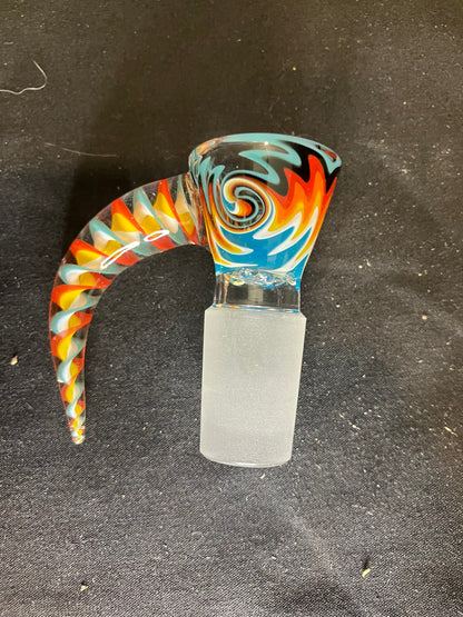 XL Curved Claw Bowl Piece 18mm With Screen