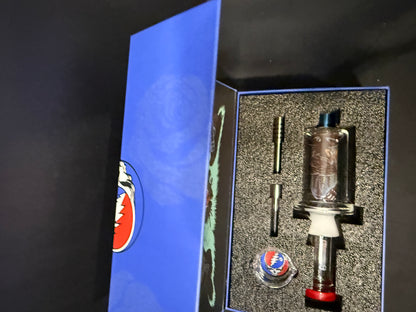 The Grateful Dead x Pulsar Inside Print Bubbler Dab Straw