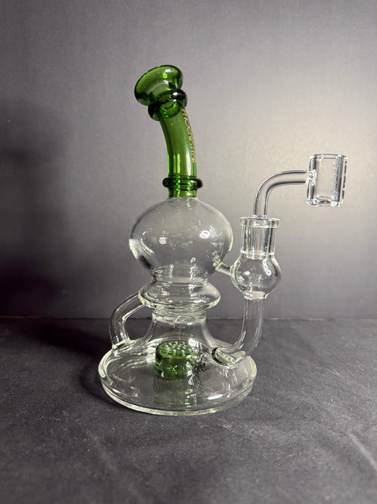 Phoenix Glass Jet Perc Recycler Rig