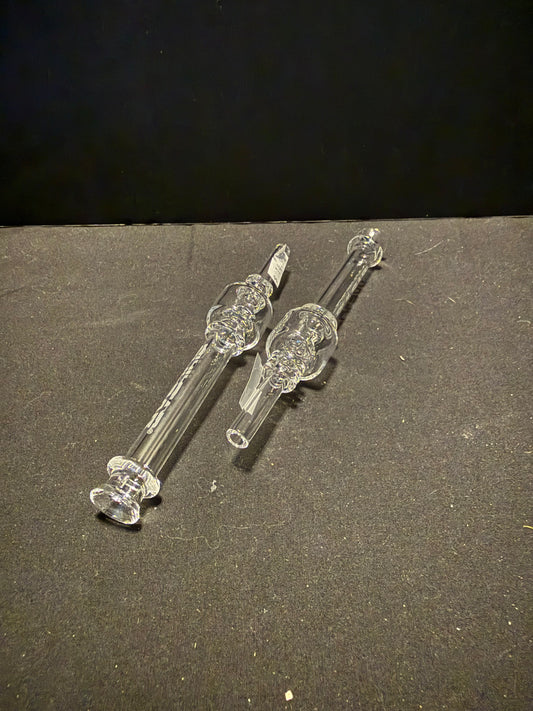 PULSAR DECO DIFFUSER QUARTZ DAB STRAW | INTEGRATED TIP | 6"