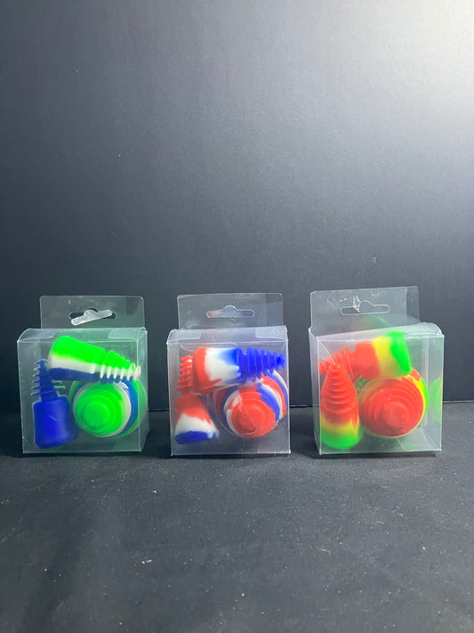 Silicone Cleaning Plugs -3 Piece Set